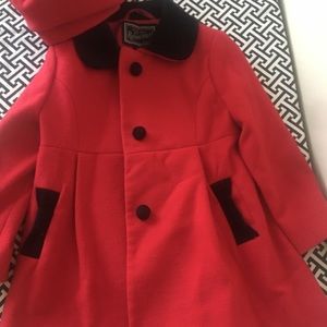 S. Rothschild Little Girls Double-Breasted Coat